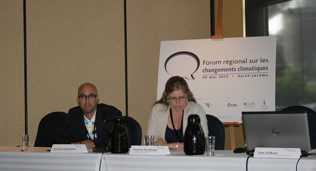 Forum régional sur les changements climatiques